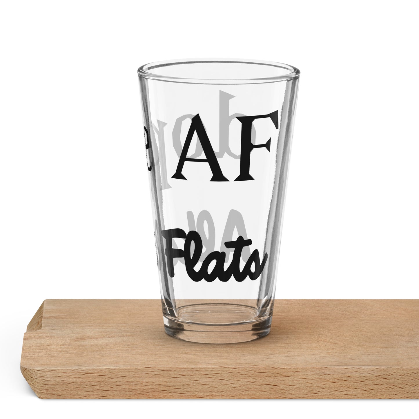 Shaker pint glass